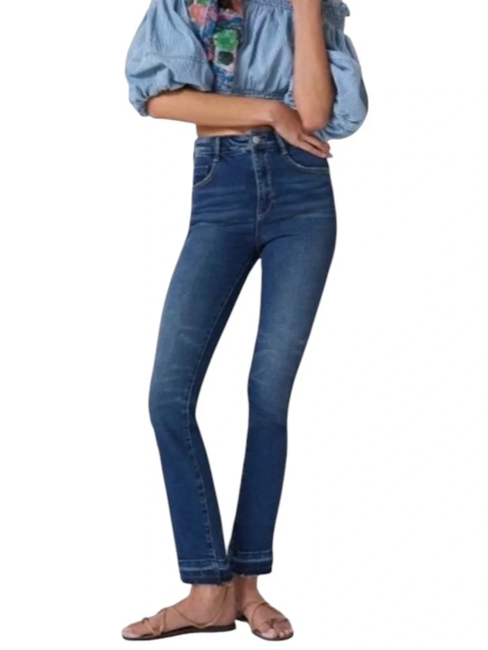 Anthropologie x Pilcro Cigarette High Rise Jeans - 27